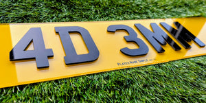 Motorcycle plate