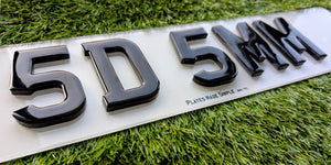 Motorcycle plate